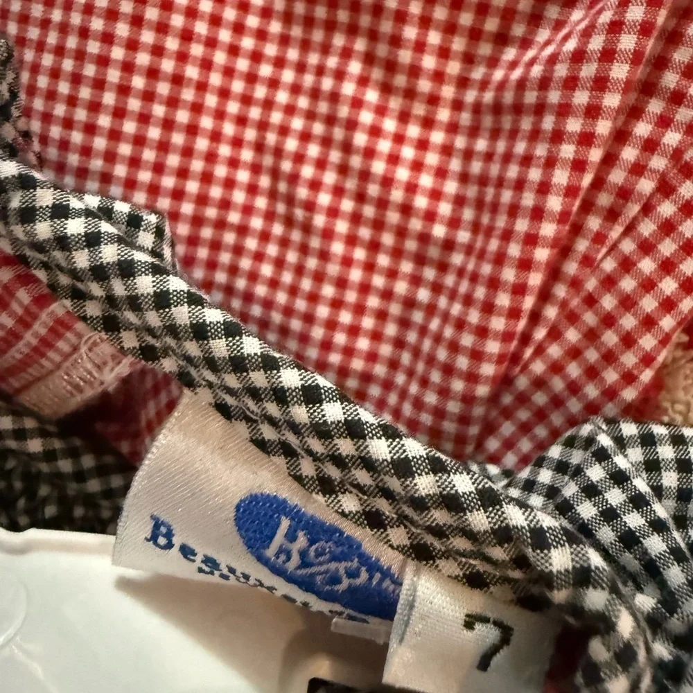 Beaux and Belles Smocked Christmas Bishop Dress